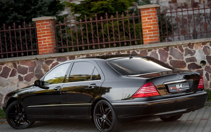 Mercedes-Benz Klasa S cena 37900 przebieg: 210000, rok produkcji 2004 z Kosów Lacki małe 667